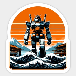 Soundwave in Japan: Giant Robot Japanese Tee Sticker